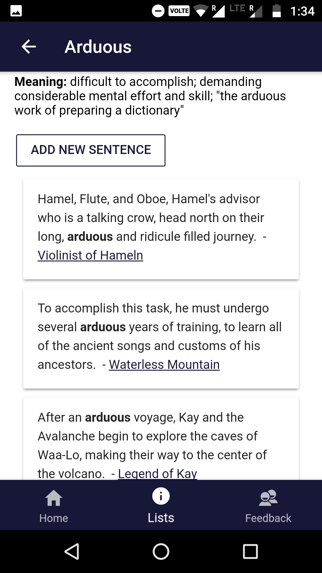 Words in Sentences App gallery image