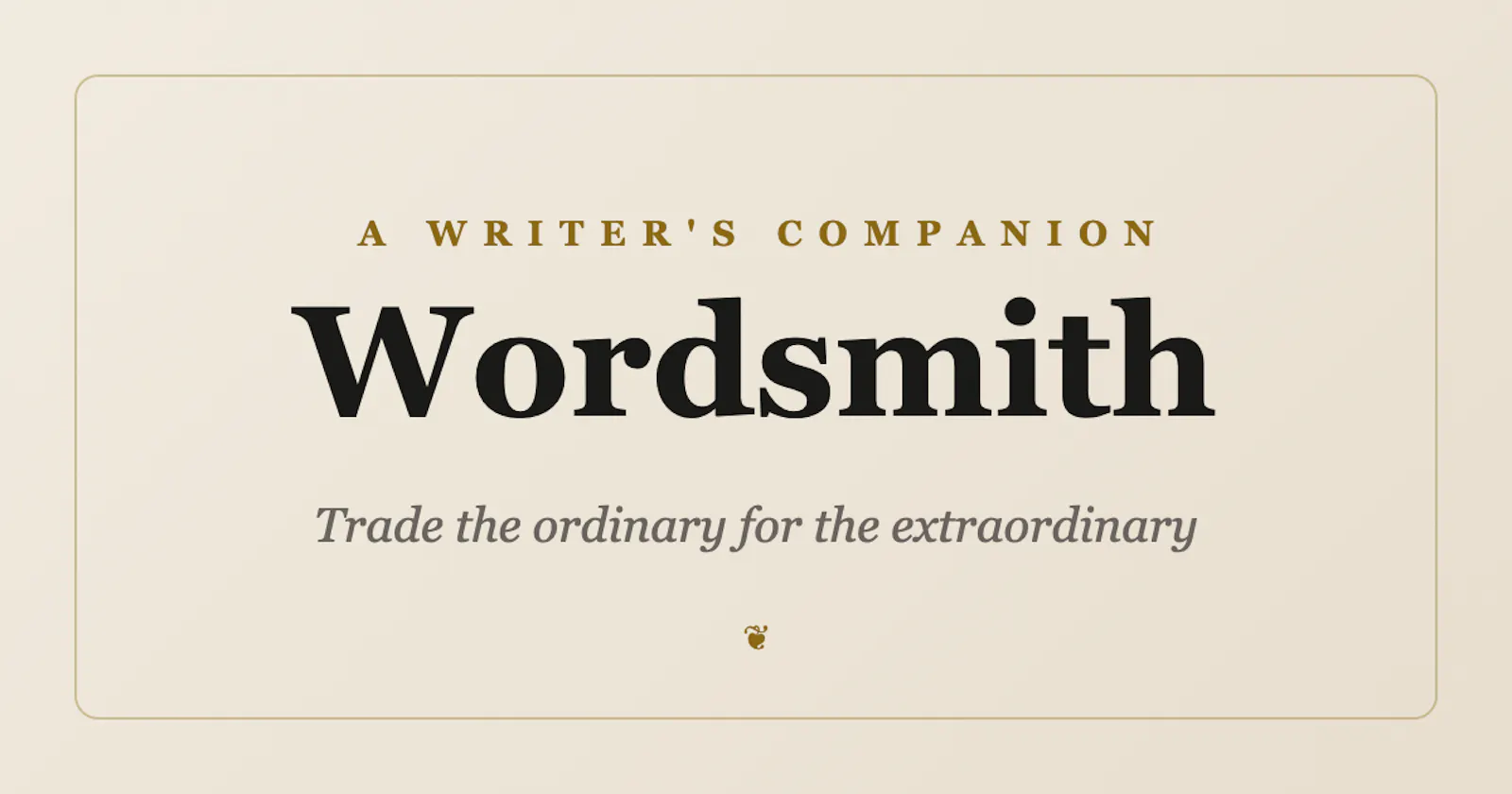 Wordsmith screenshot 1