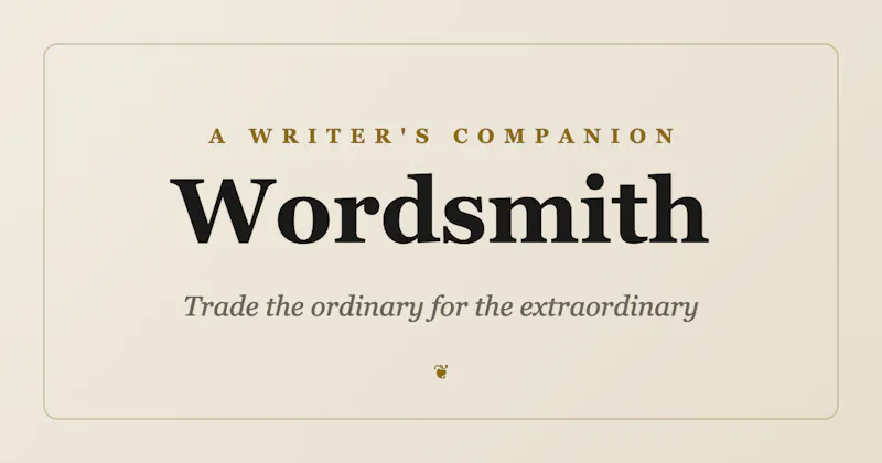 Wordsmith screenshot 1
