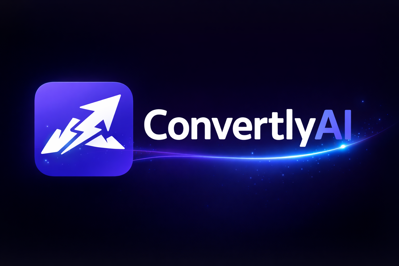 ConvertlyAI - Product Hunt launch logo