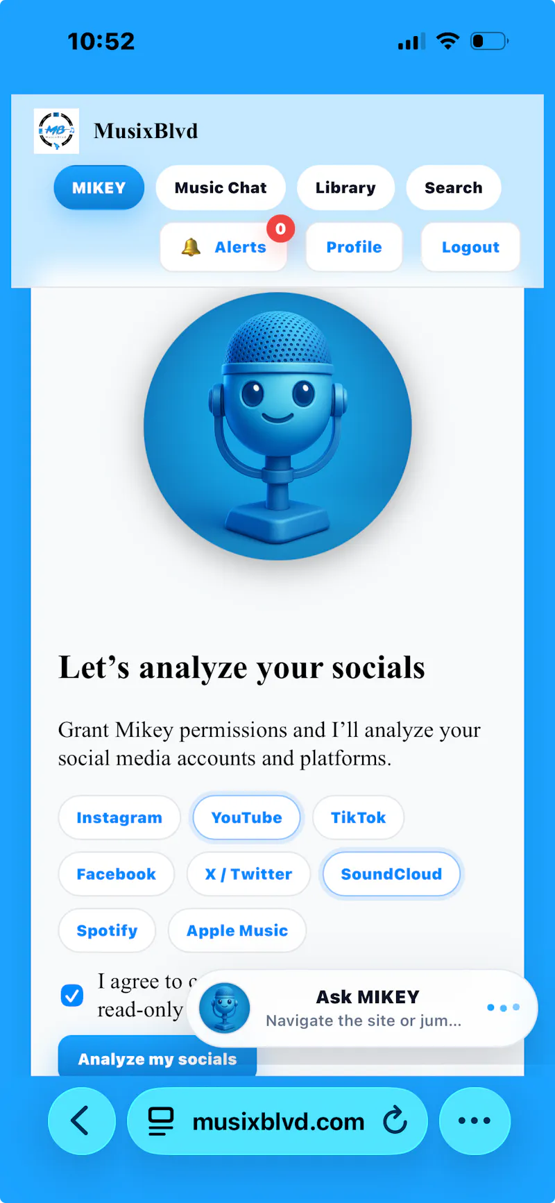 MusixBlvd • Home screenshot 2