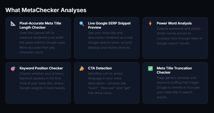 MetaChecker gallery image