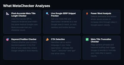 MetaChecker gallery image