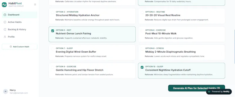 HabitPivot screenshot 4