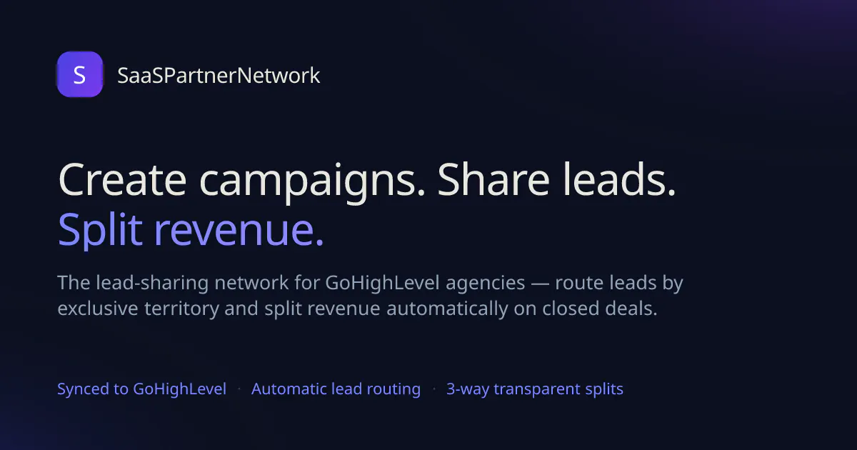 SaaSPartnerNetwork gallery image