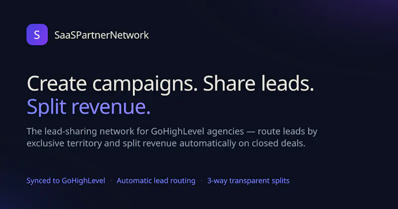 SaaSPartnerNetwork screenshot 1