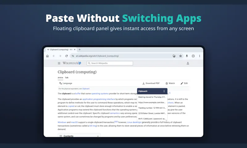 Clipboard+ screenshot 5