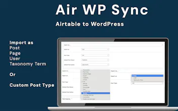 Air WP Sync - Airtable to WordPress gallery image