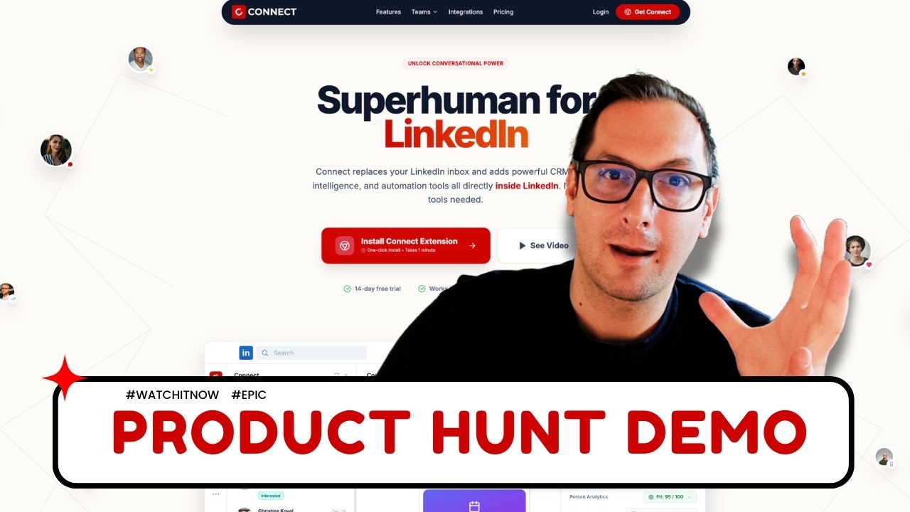 Connect: Superhuman for LinkedIn media 1