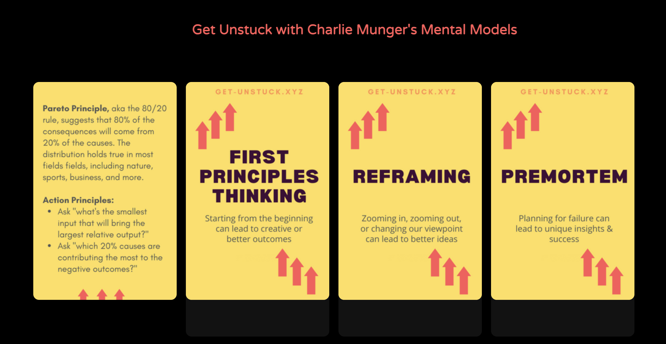 Mídia 2 de Cartões de Flash de Charlie Munger - Modelos mentais para se soltar e pensar criativamente