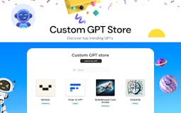 Custom GPT store media 1