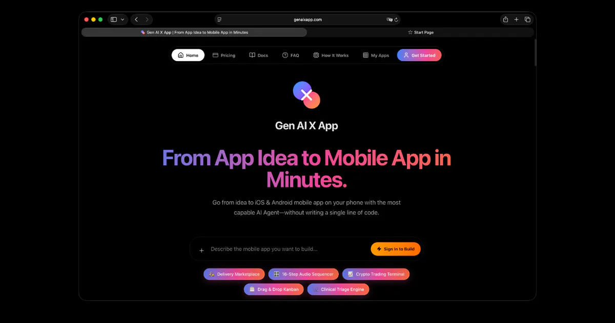 Gen AI X App gallery image