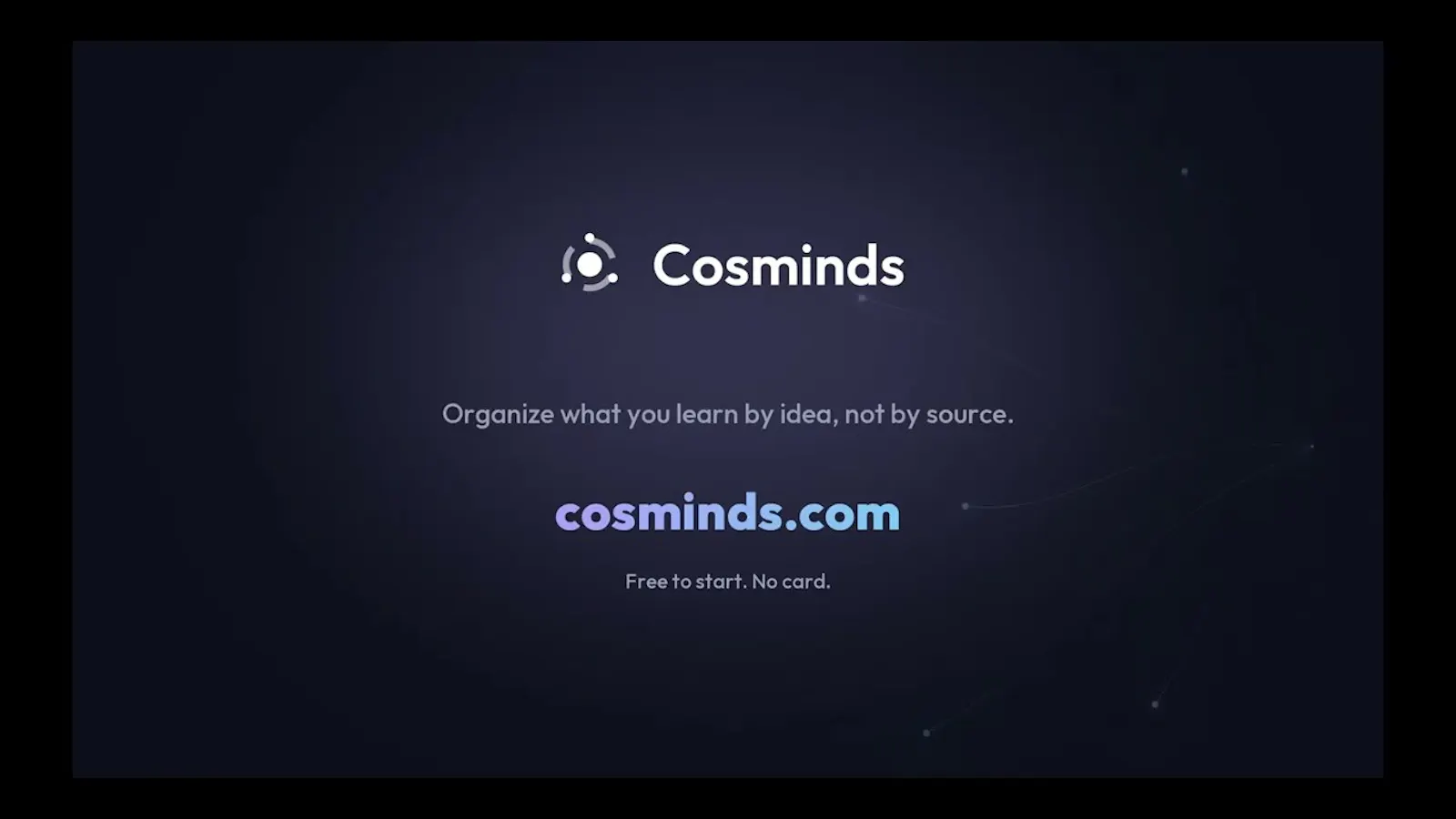 Cosminds screenshot 1 (video preview)