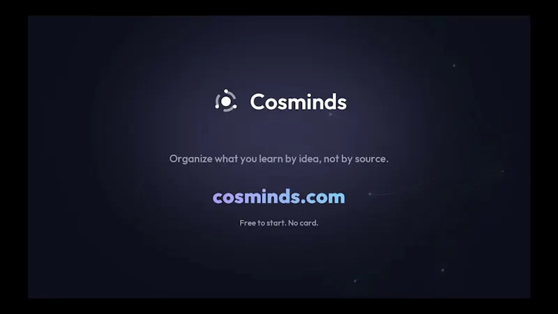 Cosminds screenshot 1 (video preview)