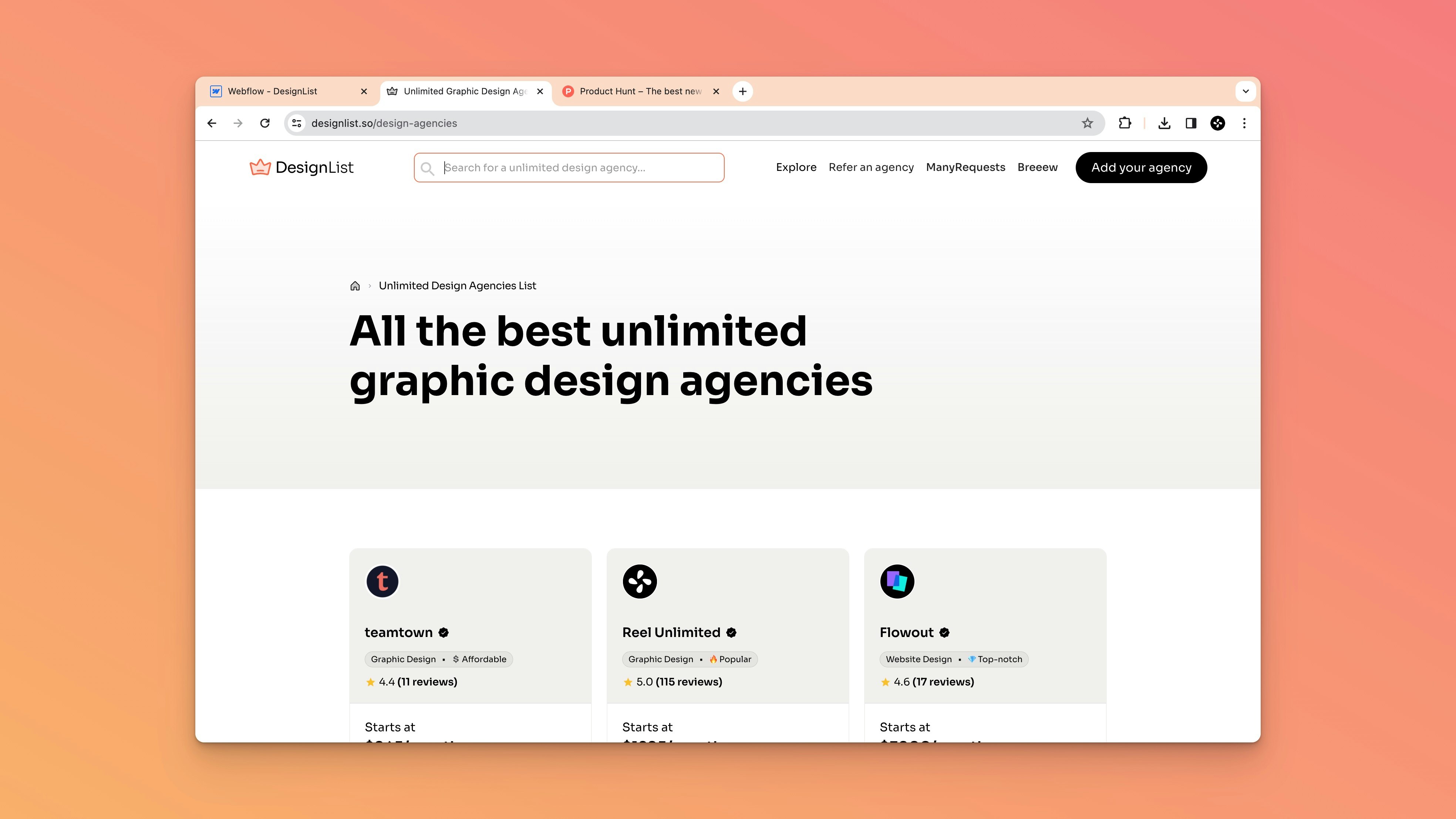 DesignList - 由專家策劃的100個無限設計訂閱 media 3