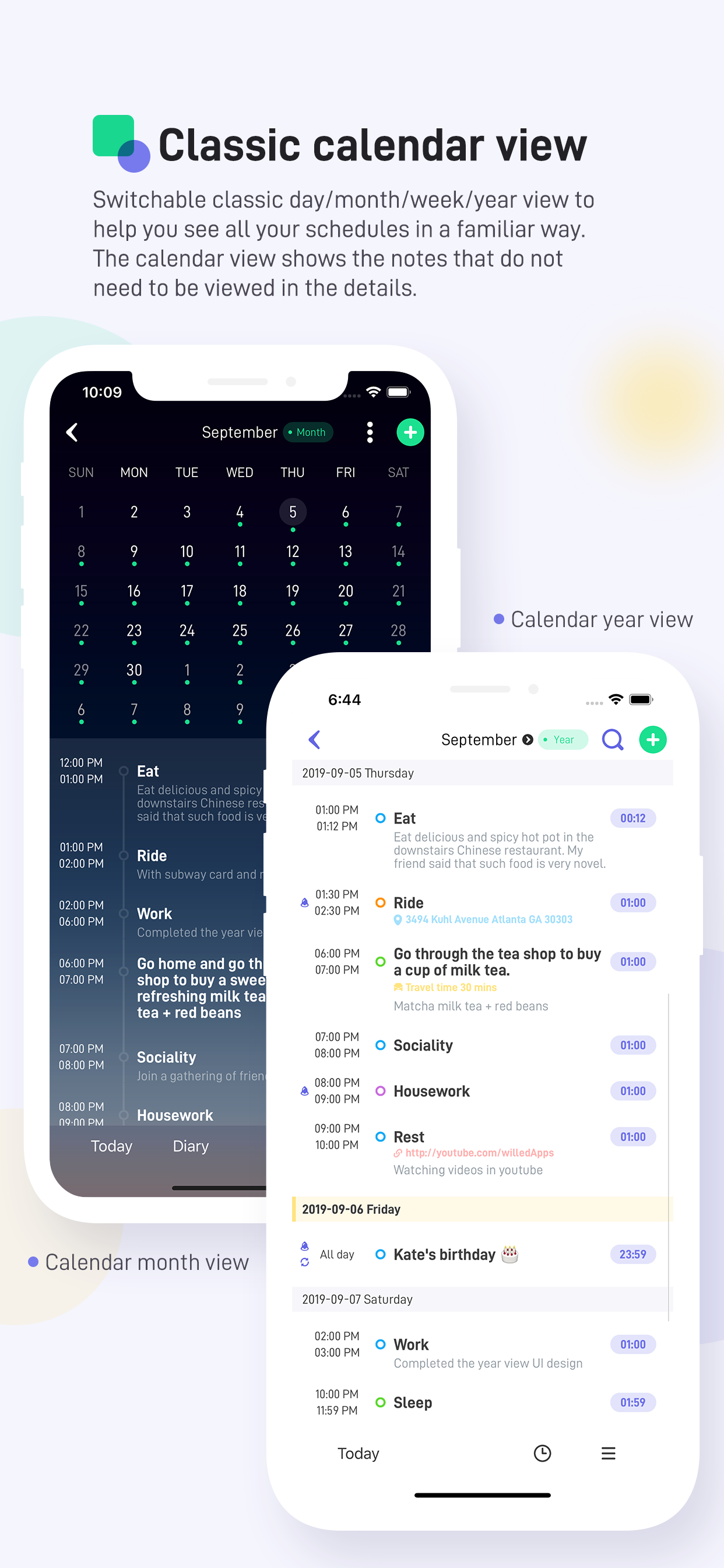 Willed Calendar Image