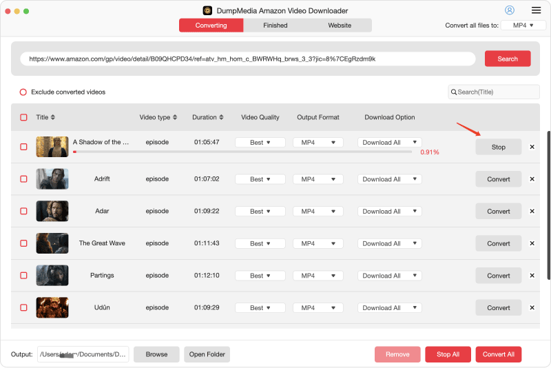 Dumpmedia Amazon Video downloader media 3
