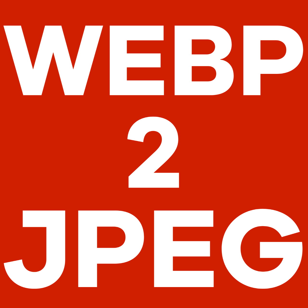 WebP2JPEG – Free WebP to JPEG Converter - Product Hunt launch logo and brand identity