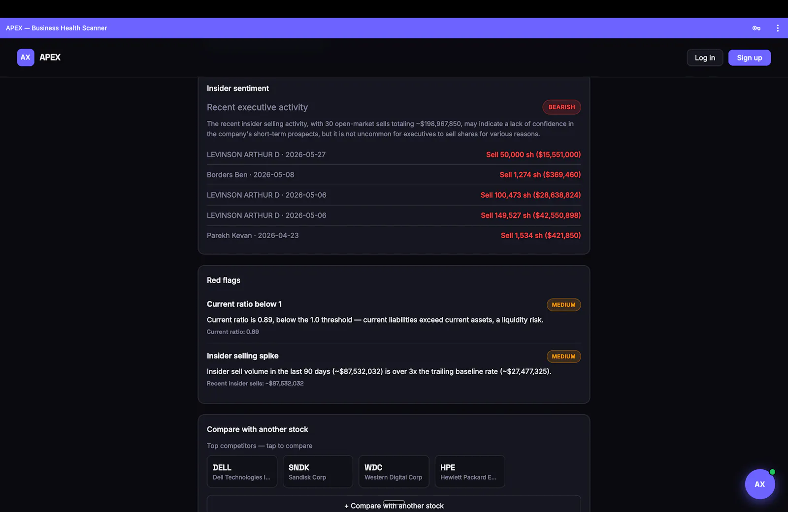 APEX screenshot 5