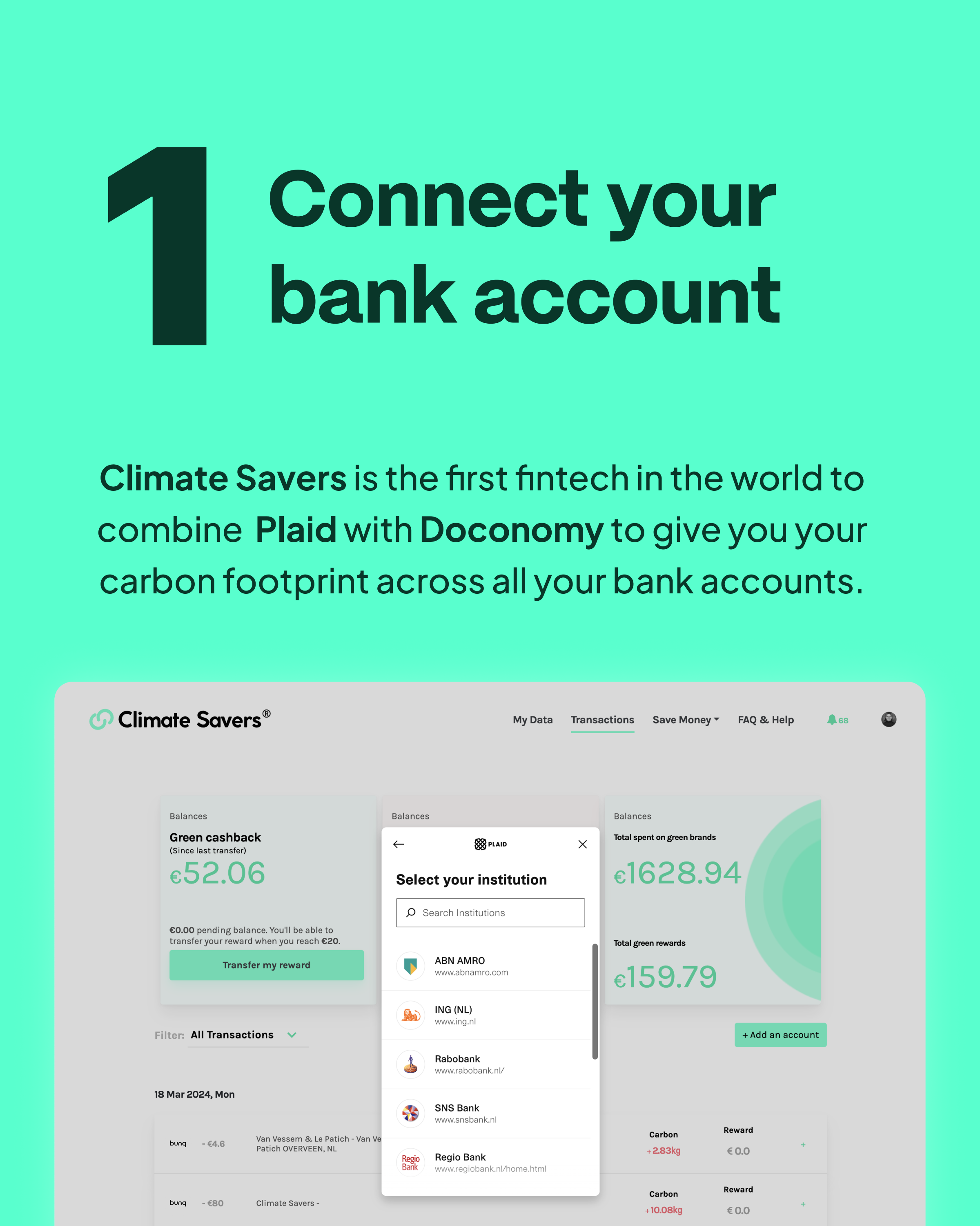 Climate Savers  - Screenshot 2 showing product features and functionality