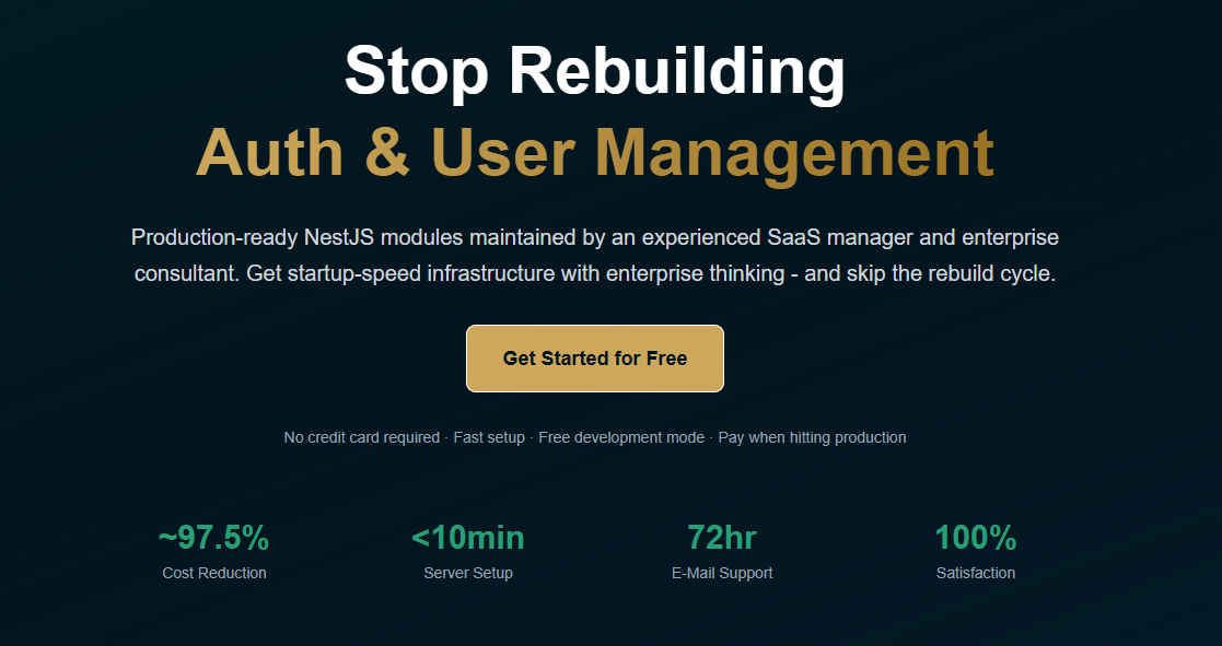 RS Tech Hub - NestJS Starter Bundle Beta gallery image