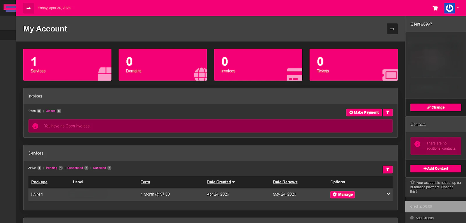 Limitless Hosting screenshot 4