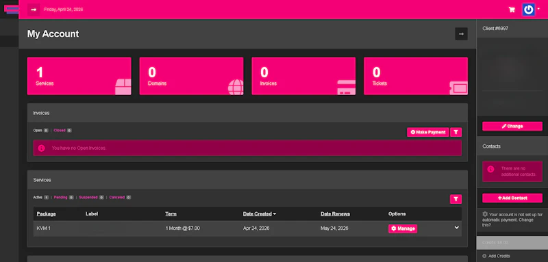 Limitless Hosting screenshot 4