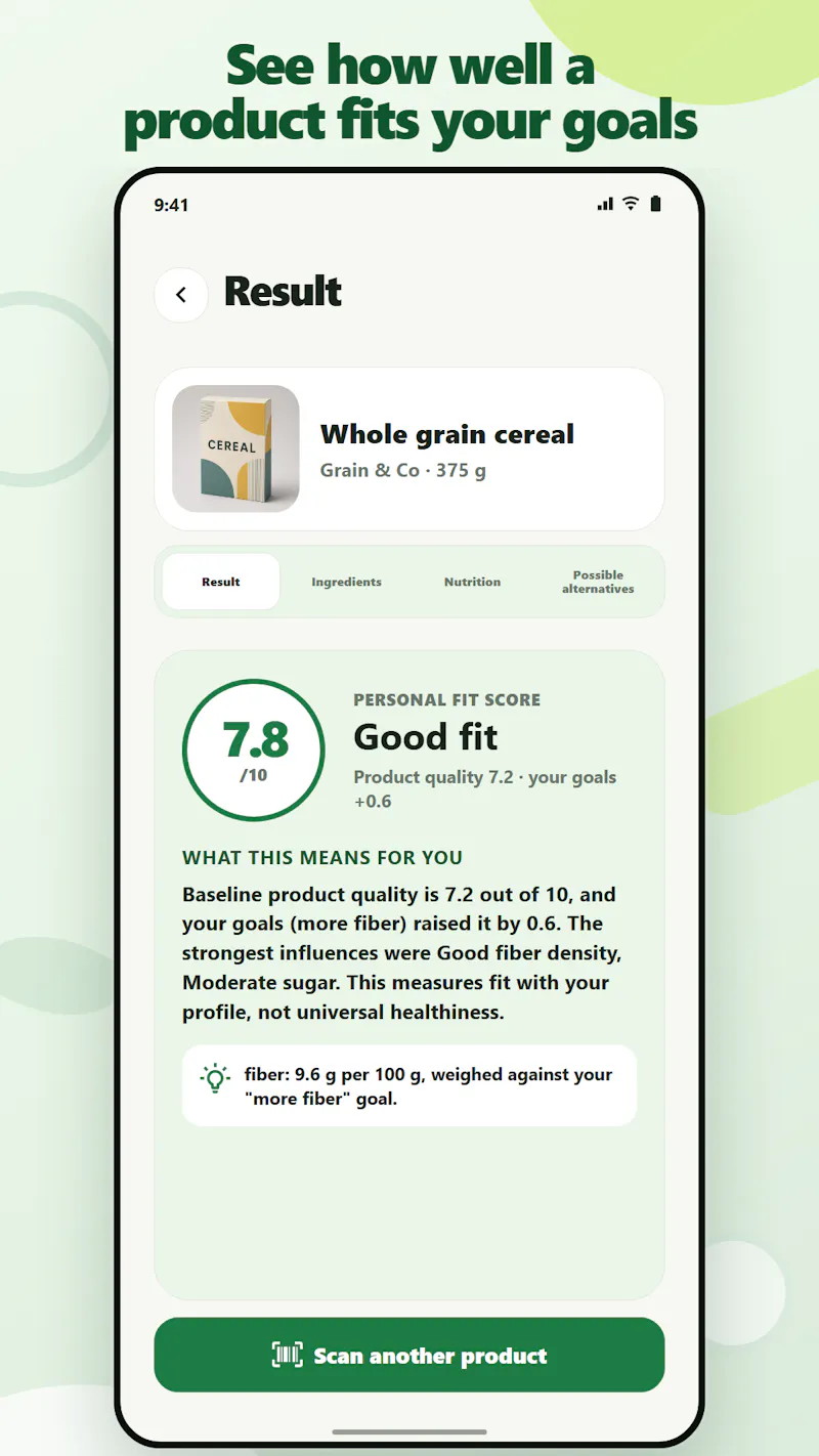 IngreFit screenshot 4