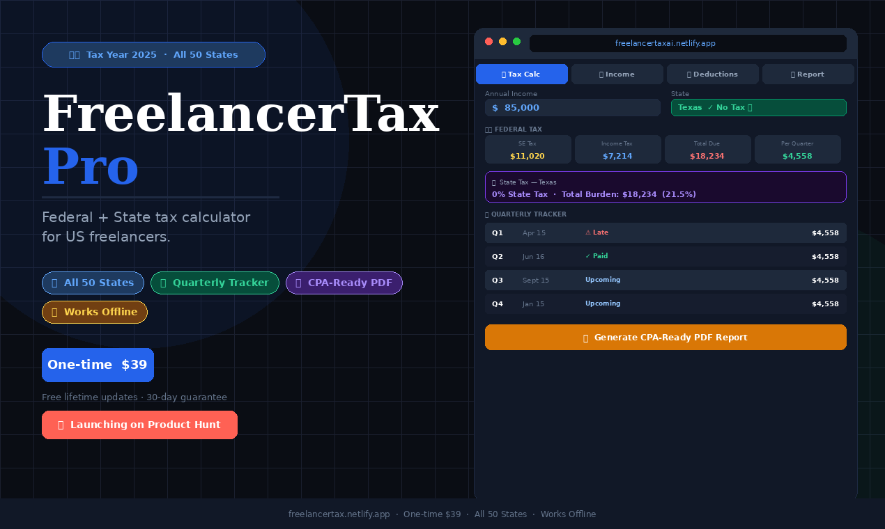 FreelancerTax Pro