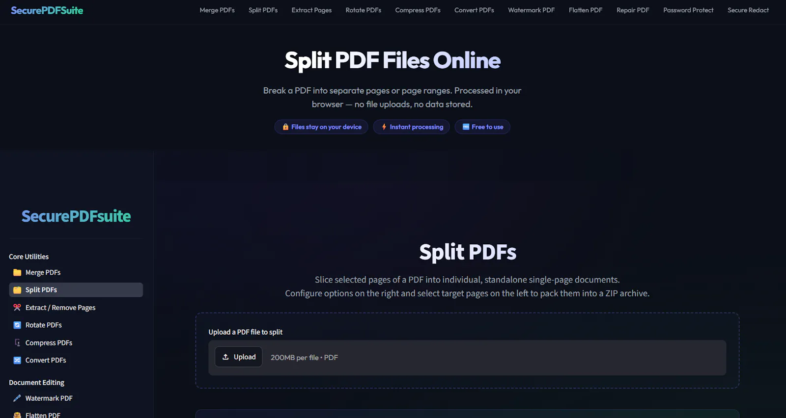 SecurePDFSuite screenshot 4