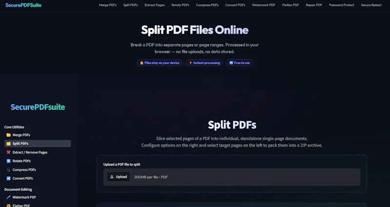SecurePDFSuite screenshot 4