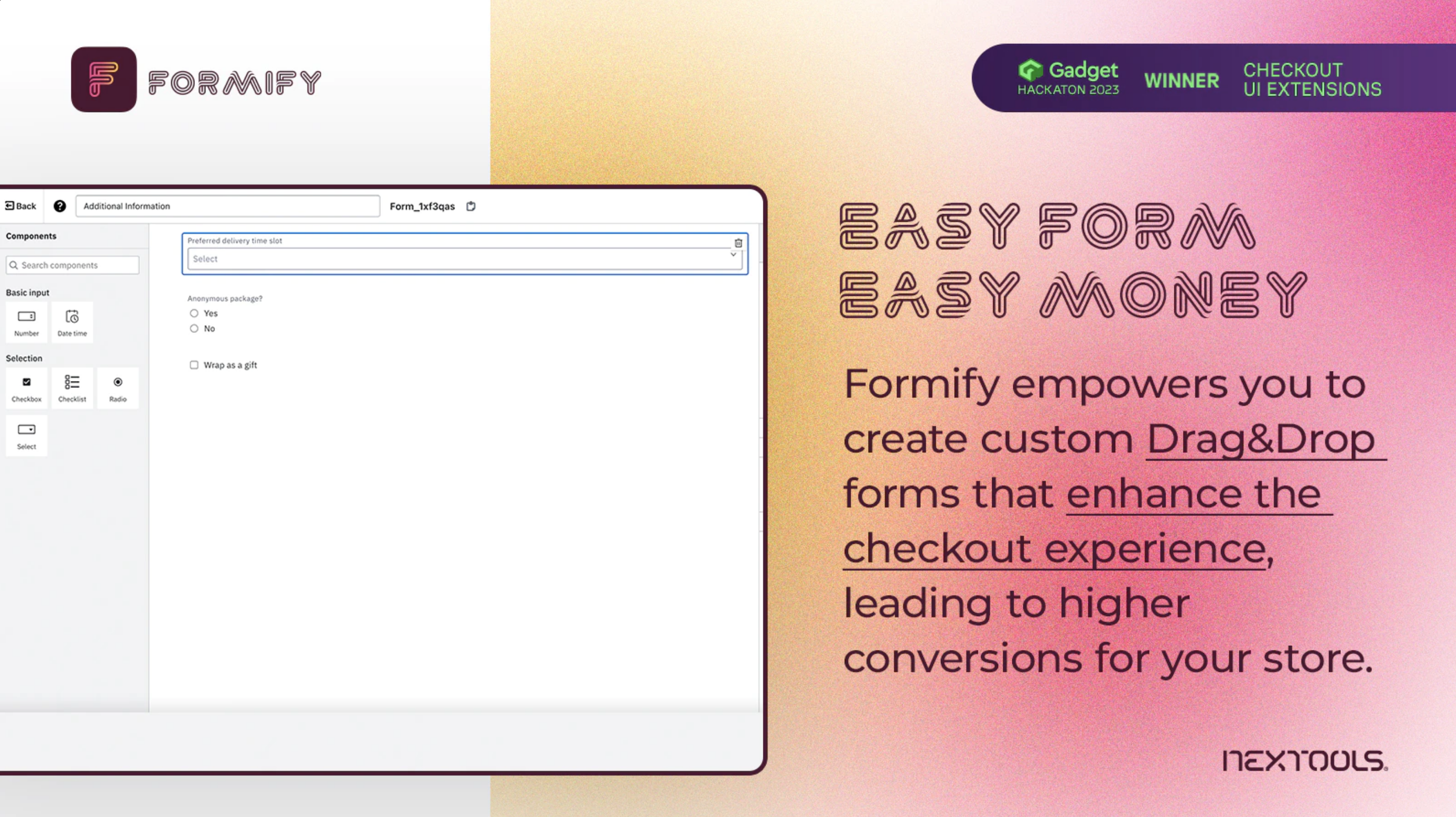 Formify gallery image