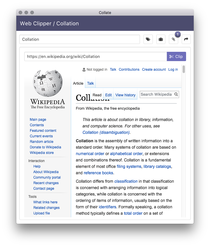 Collate Notes gallery image
