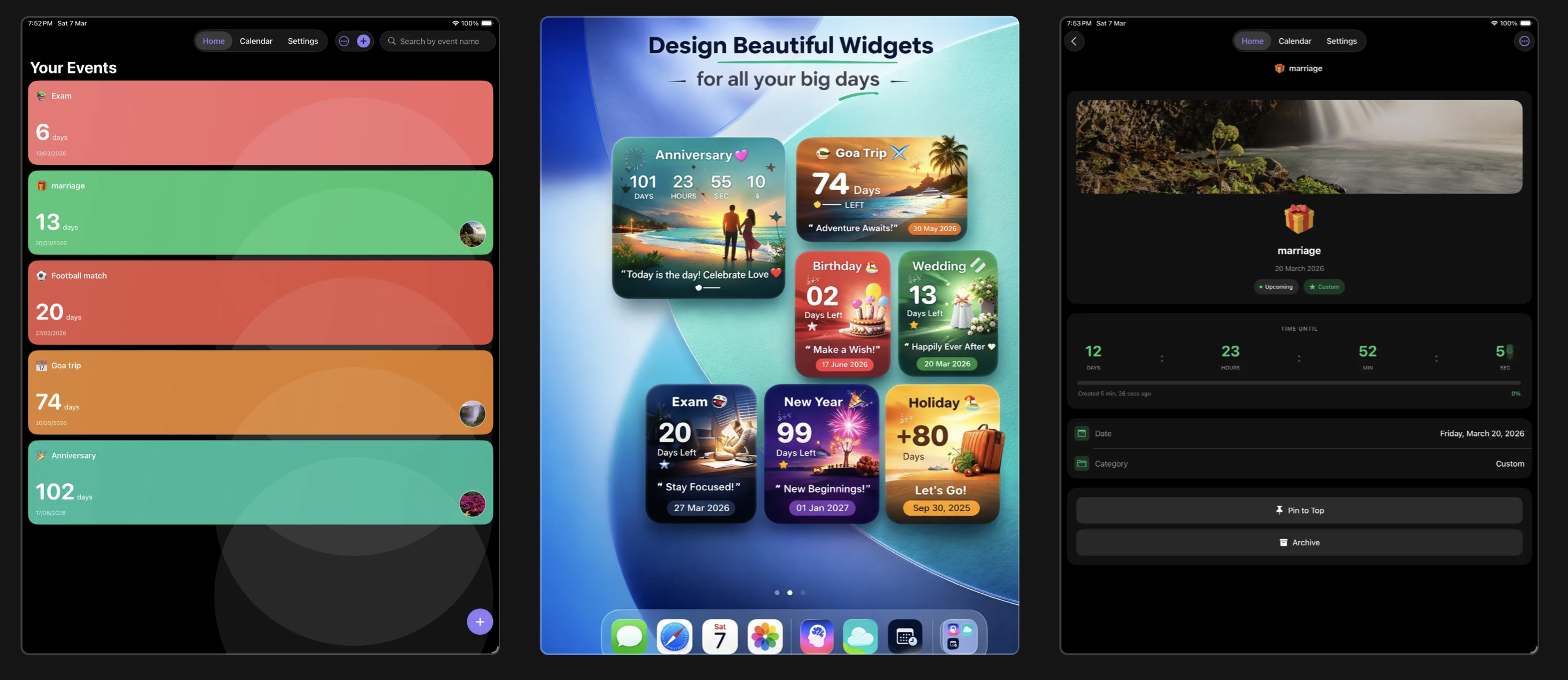CountPal: Countdown Widget & Counter gallery image