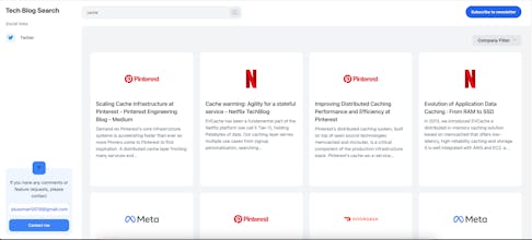 Tech Blog Search gallery image