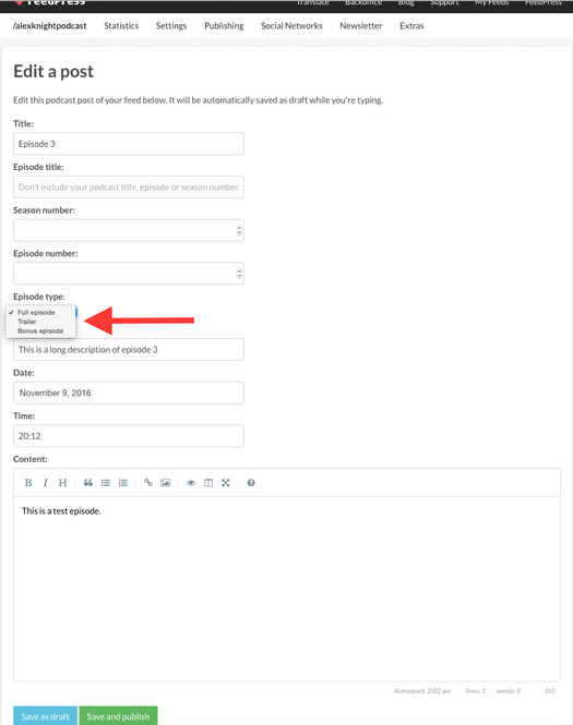 FeedPress Adds Support for New Apple Podcast Tags gallery image