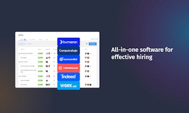 HURMA software interface showcasing candidate management and vacancy tracking features for small to medium-scale businesses