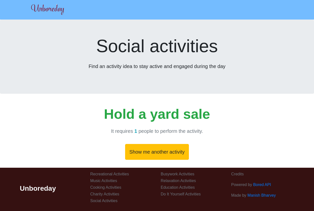 Unboreday gallery image