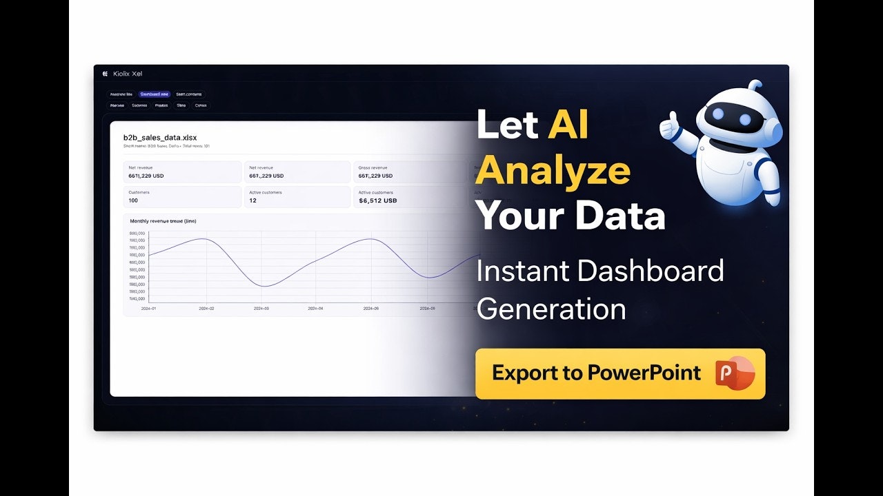 Kiolix Xel: Multi-Excel AI Agent gallery image