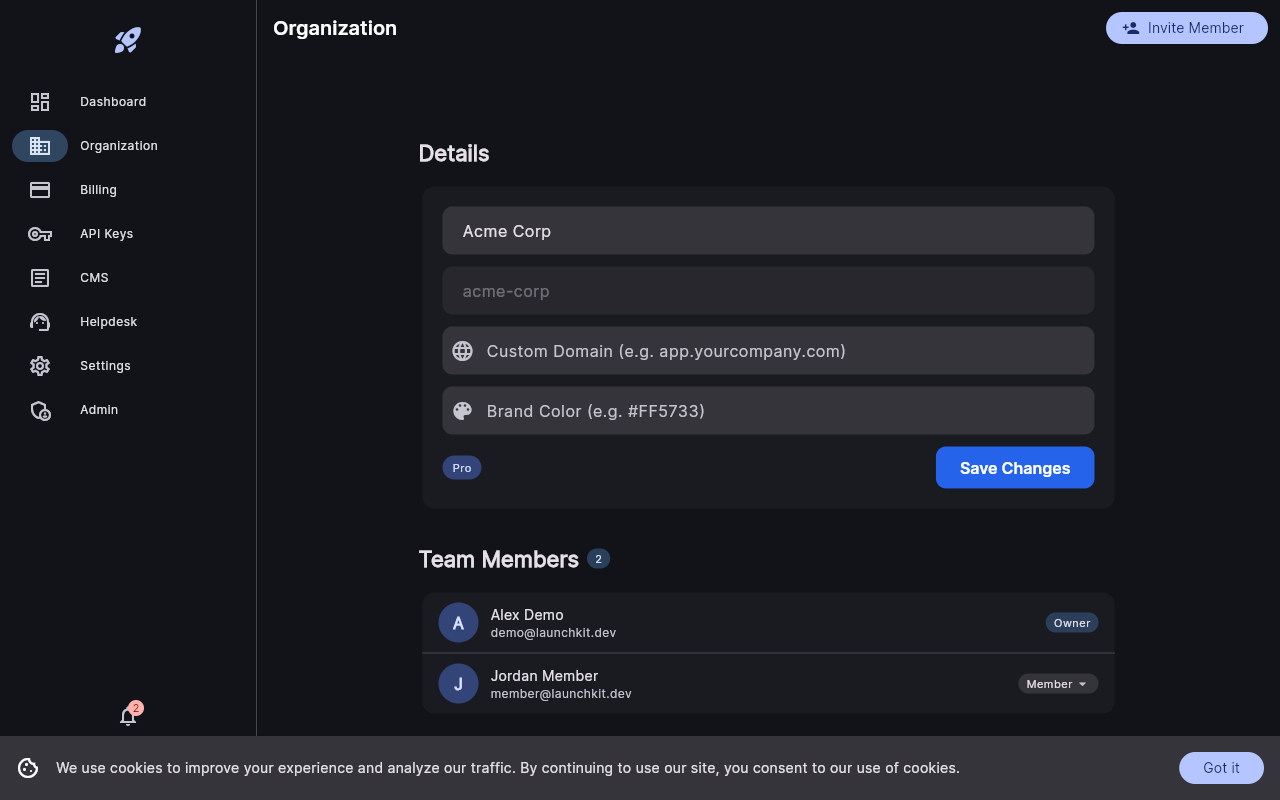LaunchKit gallery image