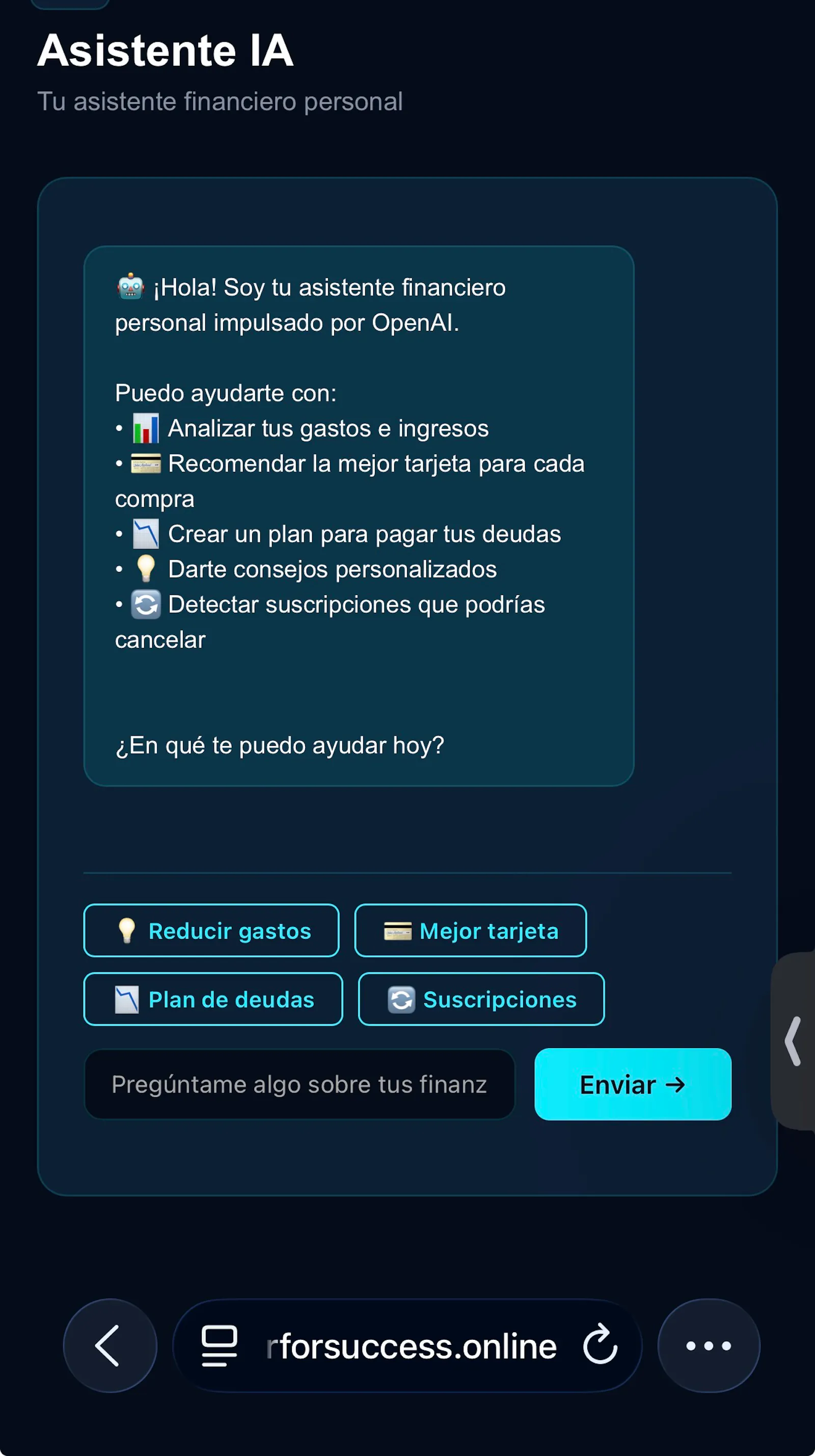 FinanceAI Pro screenshot 4