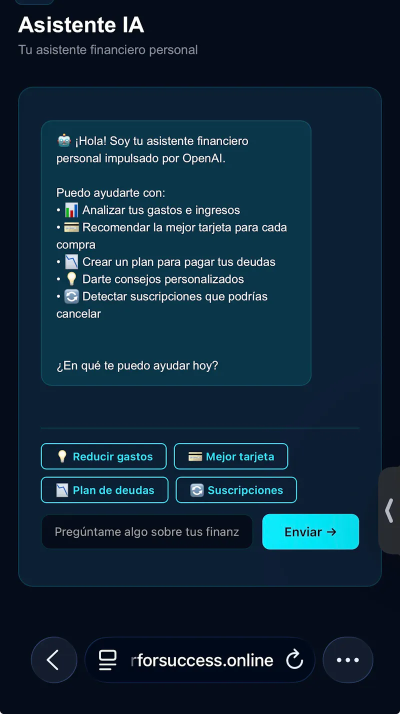 FinanceAI Pro screenshot 4