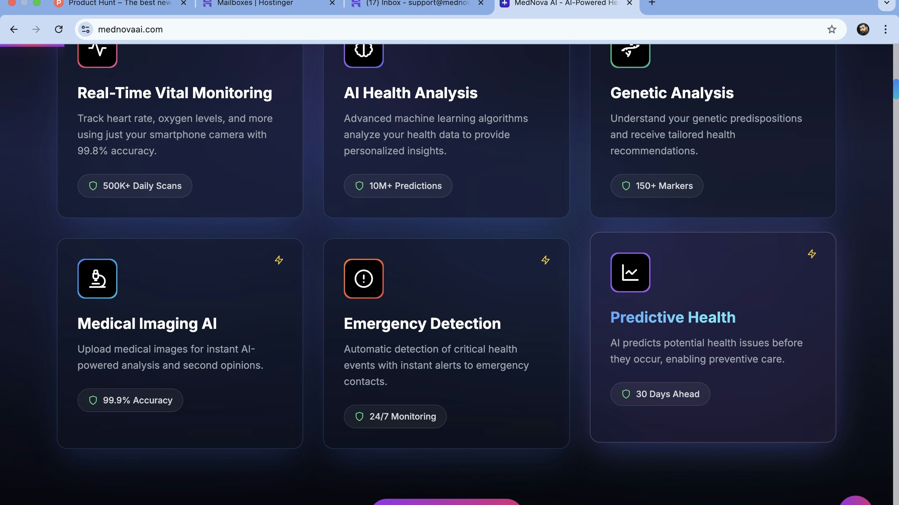 Mednova ai - AI-aangedreven gezondheidsinzichten voor artsen en patiënten media 1