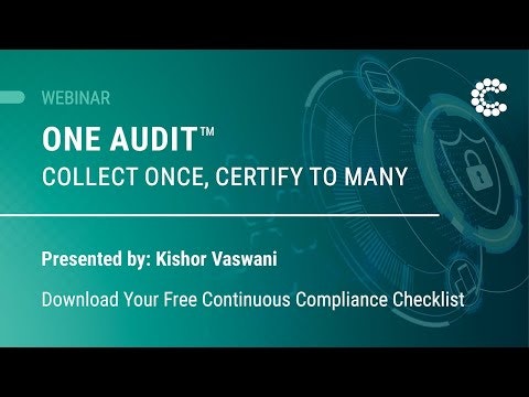 One Audit™ - Assess Once, Comply to Many gallery image