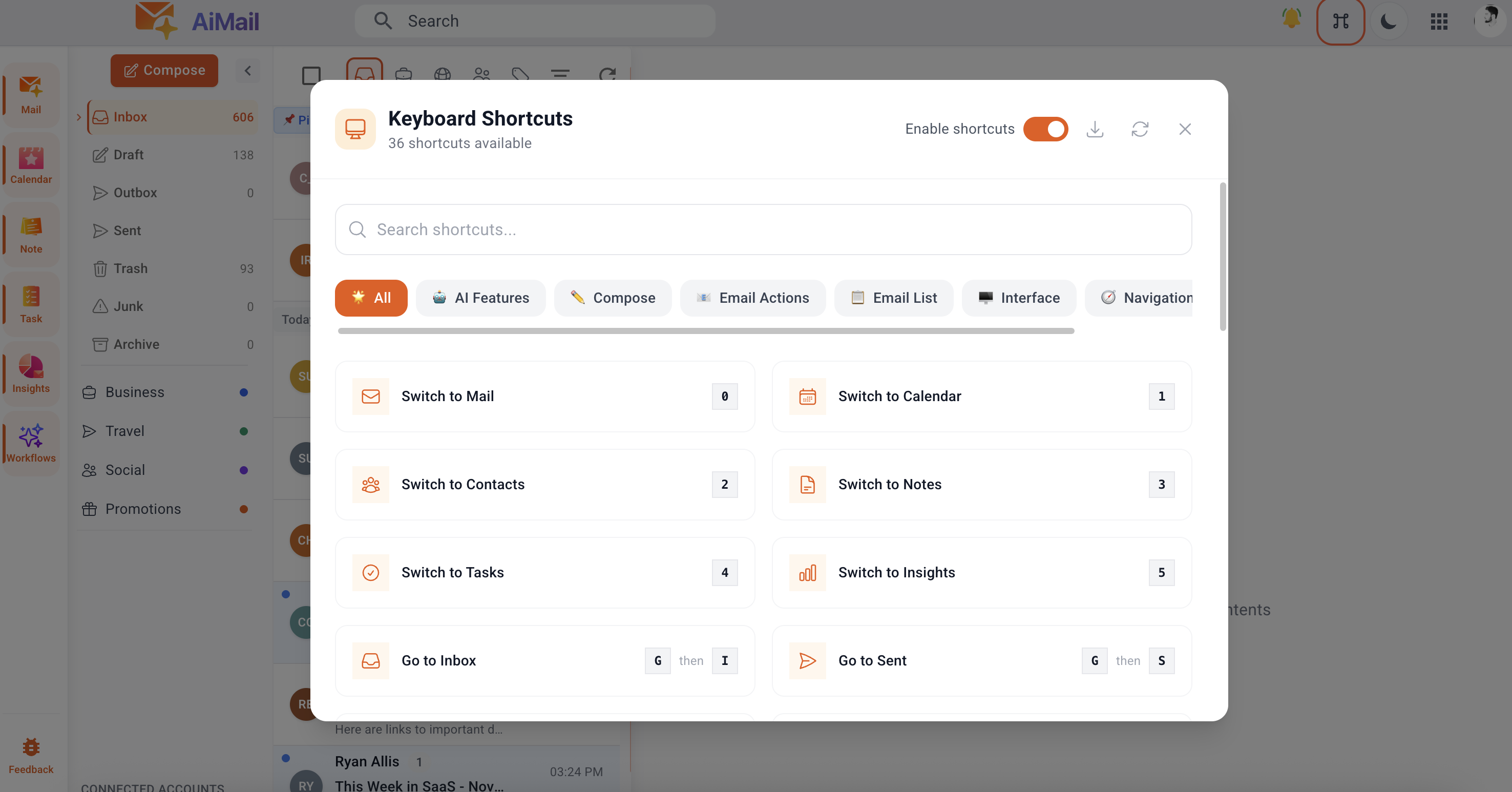 AiMail by Aiinak - Screenshot 4 showing product features and functionality