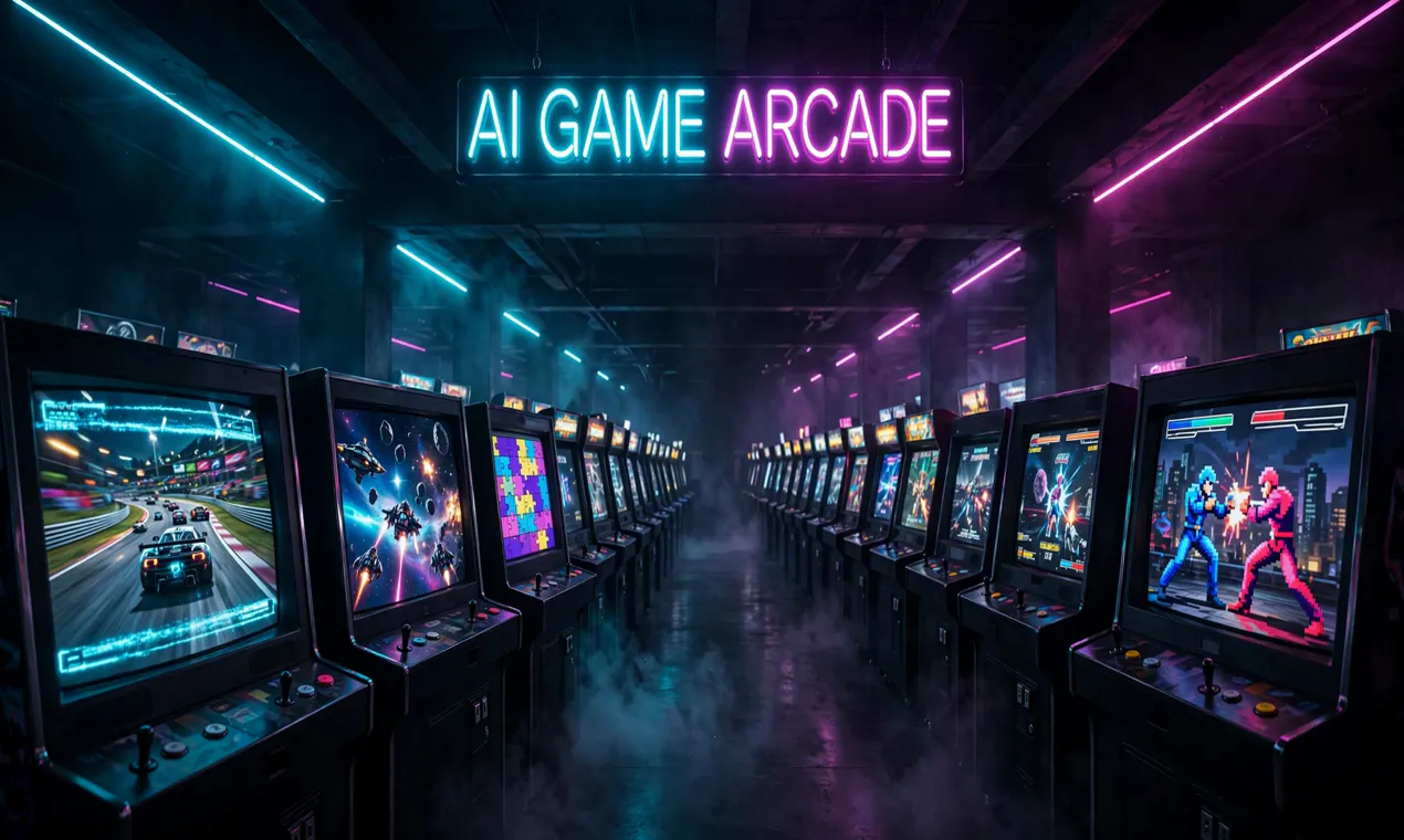 AI Game Arcade gallery image
