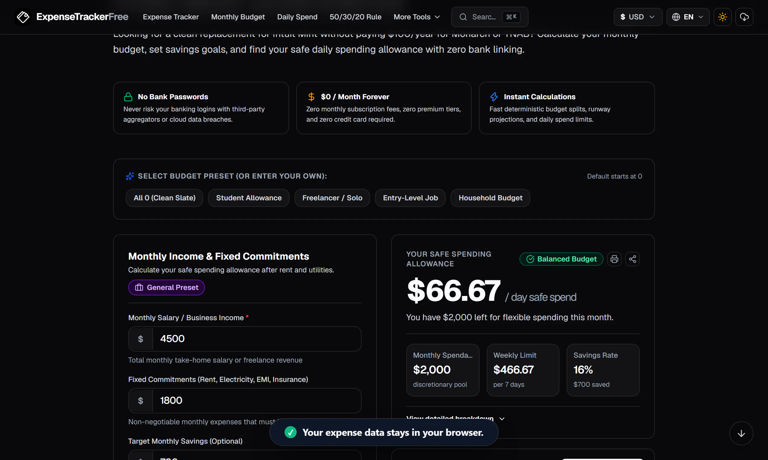 ExpenseTrackerFree gallery image