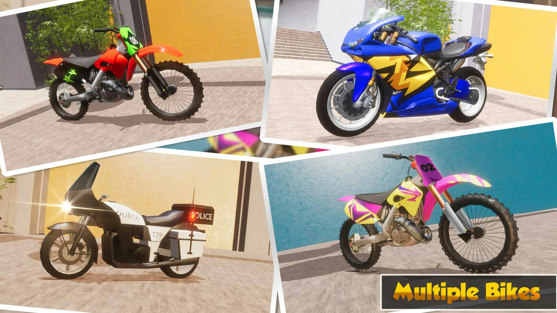 Highway Bike Racing Game gallery image