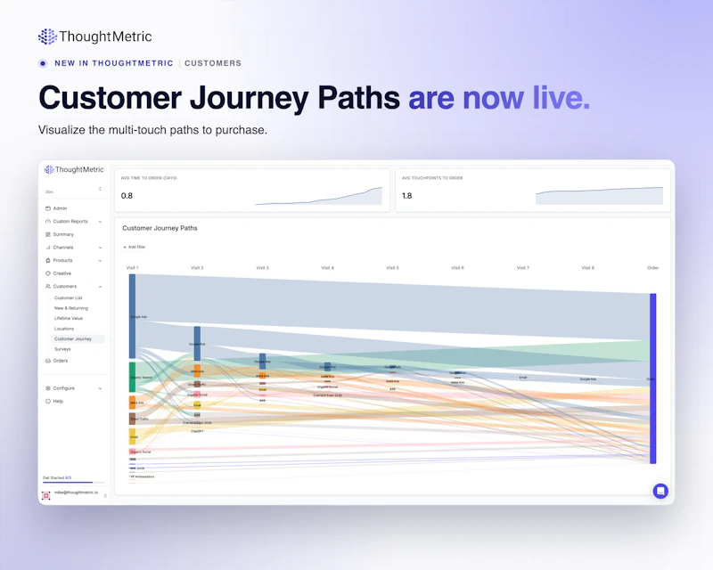 Customer Journey Paths screenshot 2