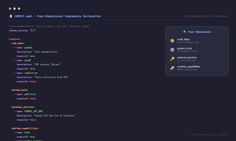 Skills Compat Manager screenshot 2